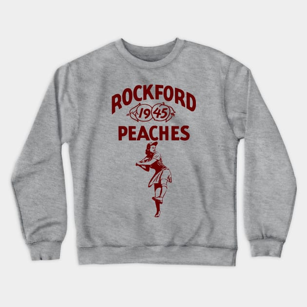 Rockford Peaches Crewneck Sweatshirt by flimflamsam